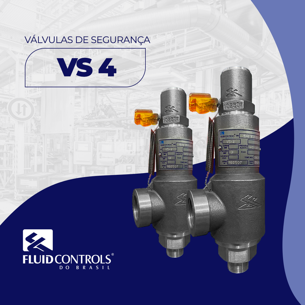 [VS-4] Válvula de Segurança e Alívio VS 4