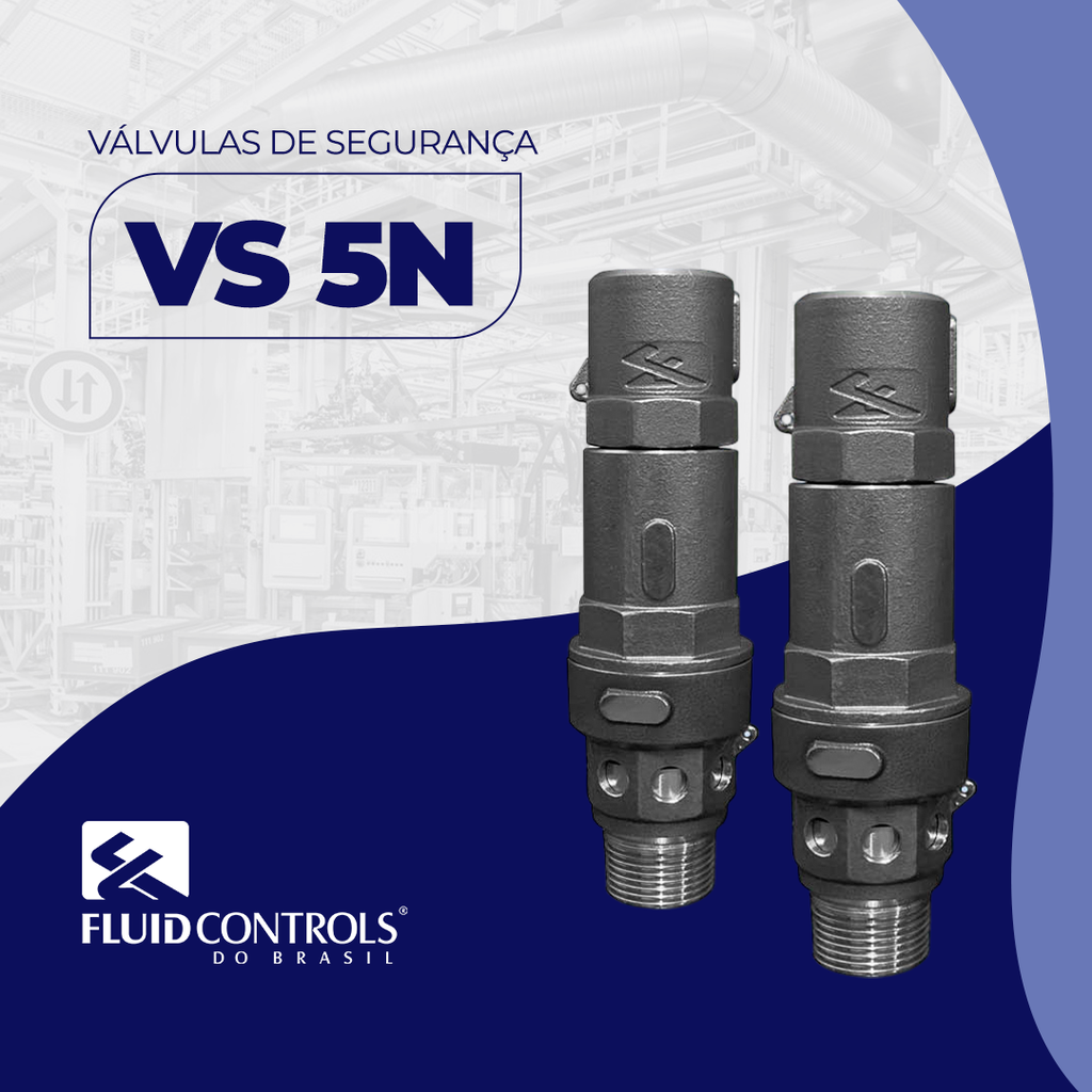 [VS-5N] Válvula de Segurança e Alívio VS 5N