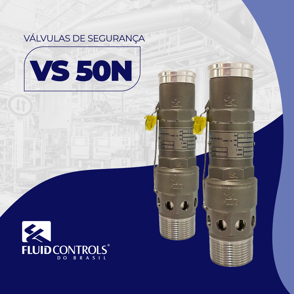 [VS-50N] Válvula de Segurança e Alívio VS 50N