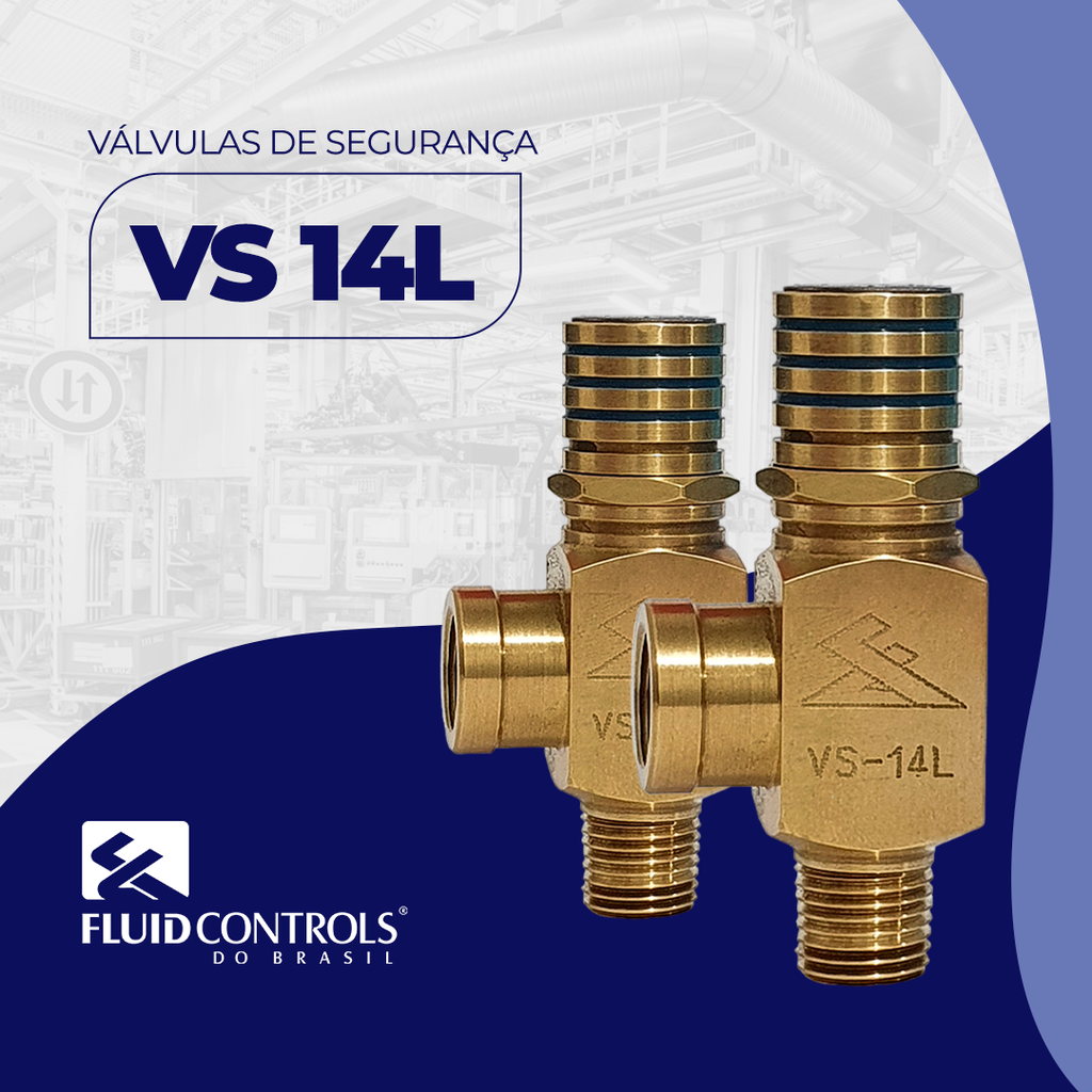 [VS-14L] Válvula de Segurança e Alívio VS 14L