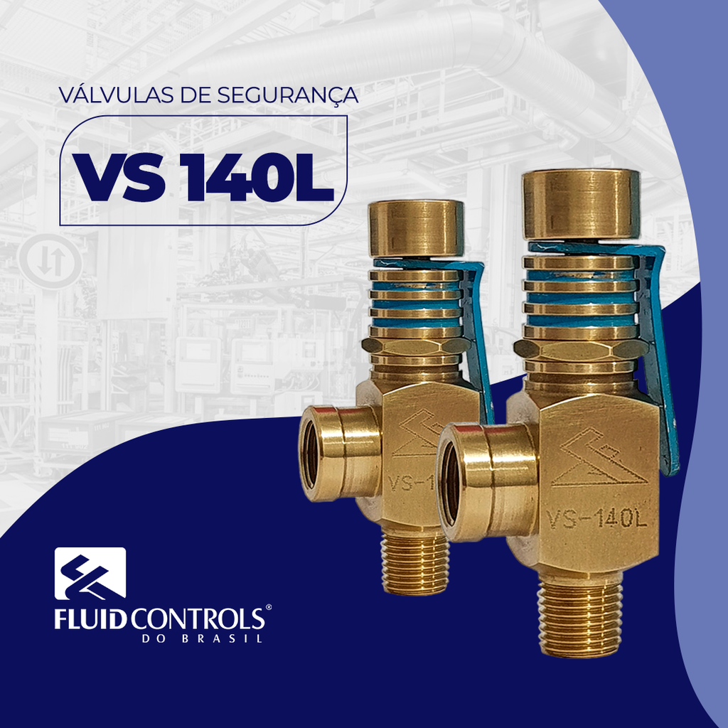[VS-140L] Válvula de Segurança e Alívio VS 140L