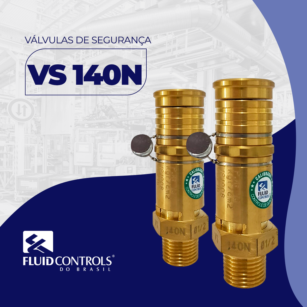 [VS-140N] Válvula de Segurança e Alívio VS 140N