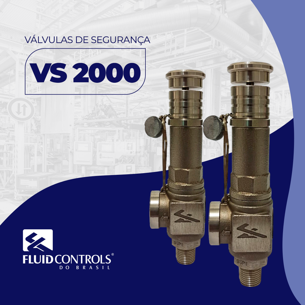 [VS-2000] Válvula de Segurança e Alívio VS 2000