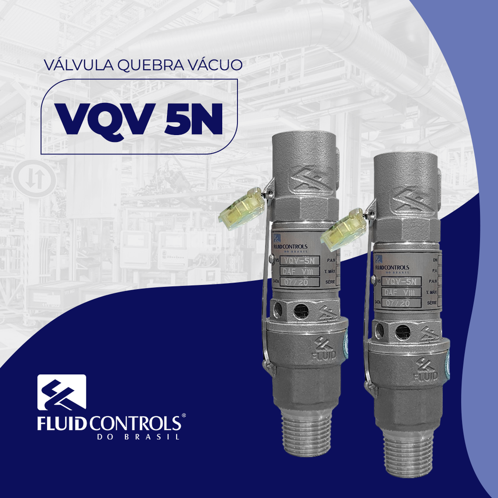[VQV-5N] Válvula Quebra-Vácuo VQV 5N
