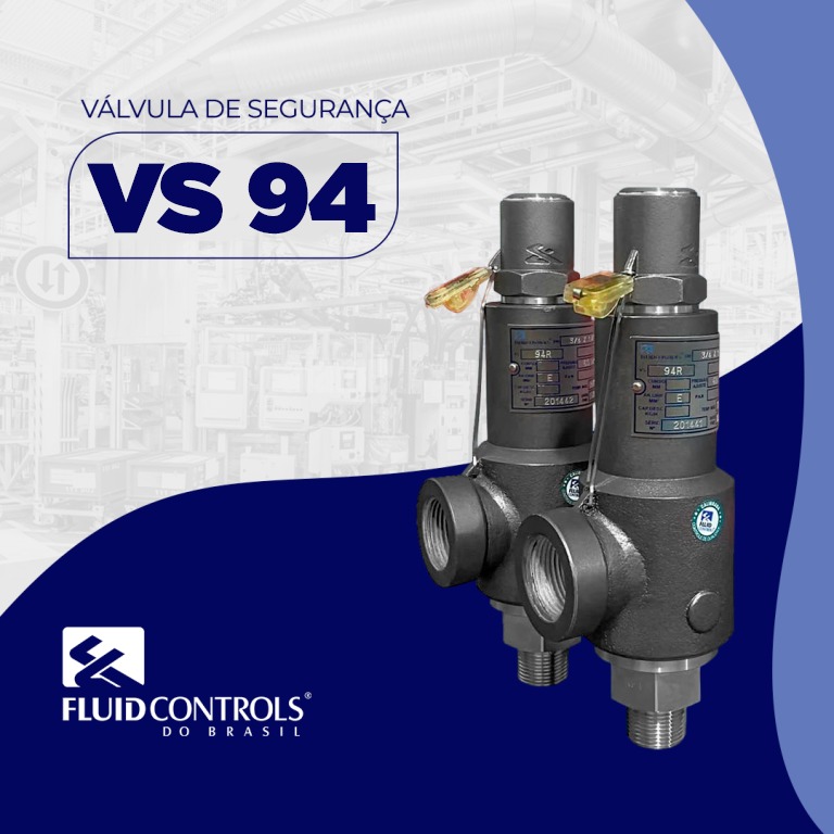 [VS-94] Válvula de Segurança e Alívio VS 94